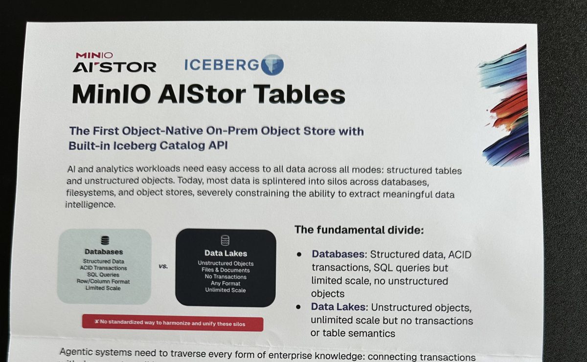 MinIO AIStor: Key Takeaways from Their Conference Booth&nbsp;2025